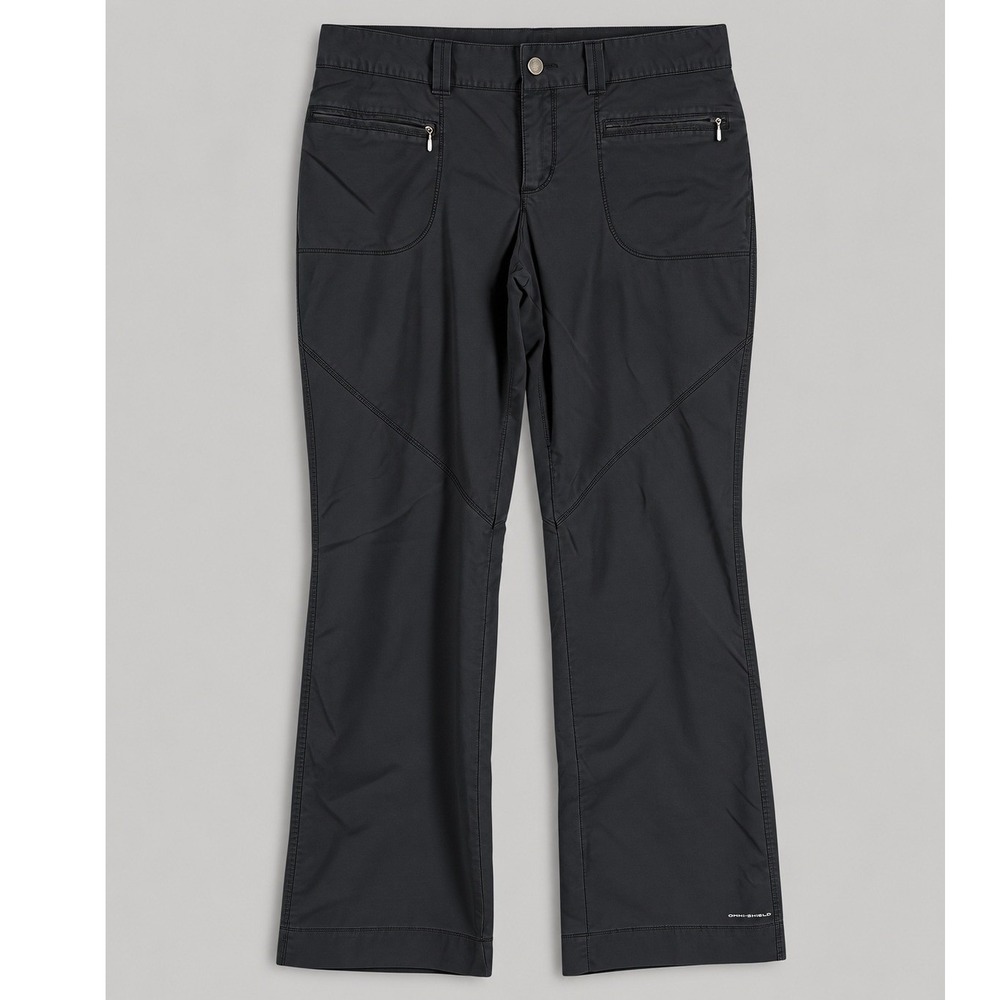 Columbia Omni-Shield Hiking Pants Mens 12 Long Gray Straight Leg Outdoor Trail